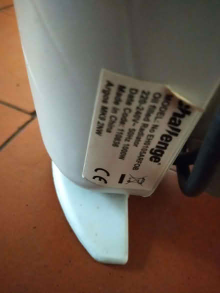 Photo of free oil filled radiator (Little Wenlock TF6) #3