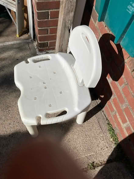 Photo of free shower chair wide (10470 Woodlawn) #1