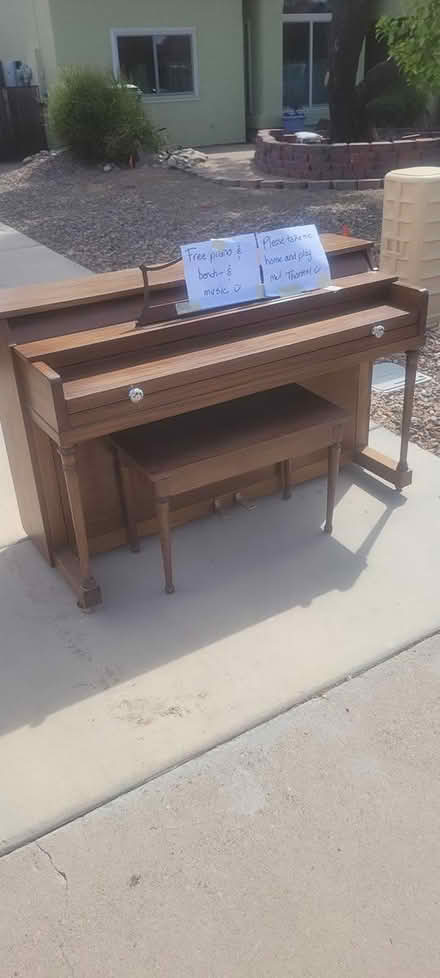 Photo of free Piano (2925 E Nora) #1