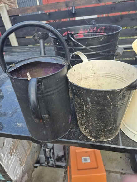 Photo of free Selection of metal planters (Parsons cross S5) #4