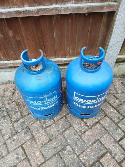 Photo of free 2x Calor Gas 15kg Butane (East bergholt CO7) #1