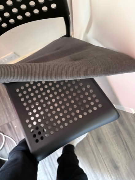 Photo of free Plastic and Metal desk chair (Archway N19) #2