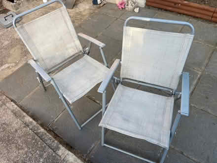 Photo of free X2 garden chairs (ME6) #1