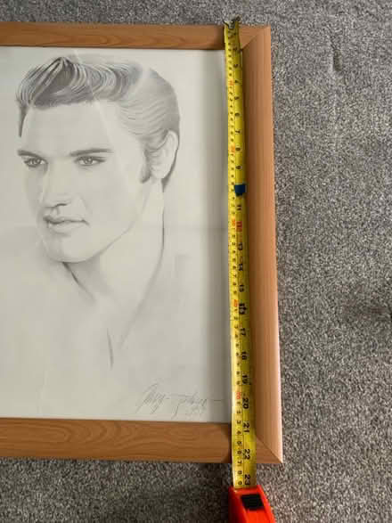 Photo of free Elvis poster and frame (BR3 Elmers End) #2