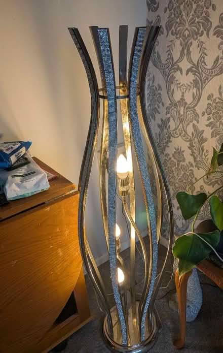 Photo of free Diamante floor lamp (Bear Cross BH11) #1