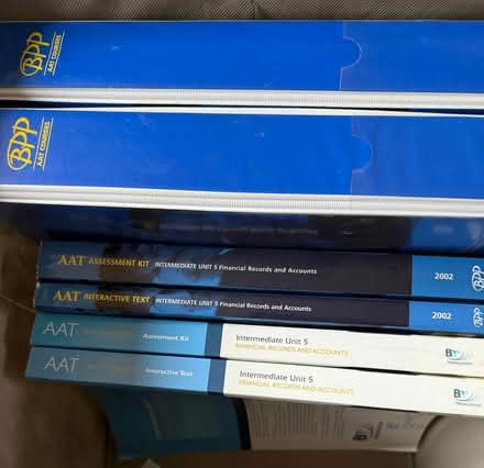 Photo of free AAT course books (Droitwich) #1