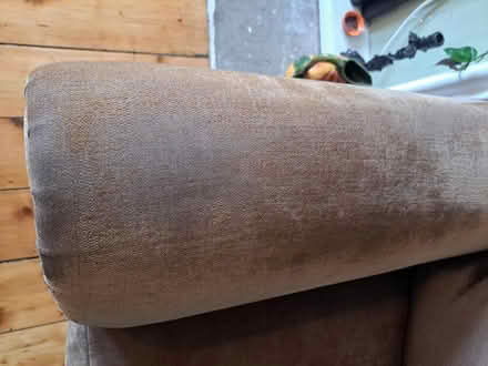 Photo of free Two seater Next brown sofa (Glasgow G42) #2