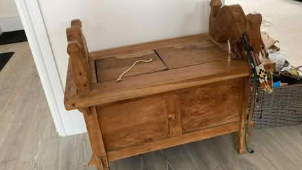 Photo of free Teak storage box/seat (West Leigh PO9) #2