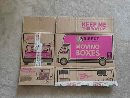 Photo of free Large Moving boxes (GU1) #1