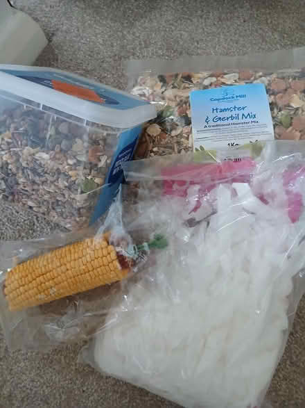 Photo of free Hamster/Gerbil Food and bedding (East bergholt CO7) #2