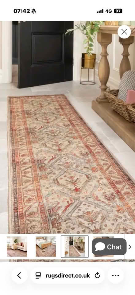 Photo of Old style patterned Runner (Loddon) #1