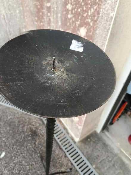 Photo of free Tall, iron candle holder (Treliske TR1) #3