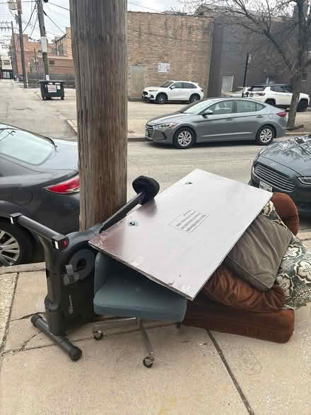 Photo of free Chair, exercise bike, desk top (Jefferson Park) #2