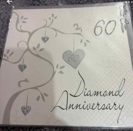 Photo of free 60 th Diamond Wedding Card (Westbury Wilts BA13) #1