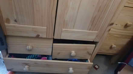 Photo of free Wooden wardrobe (needs some TLC) (North Acton) #2
