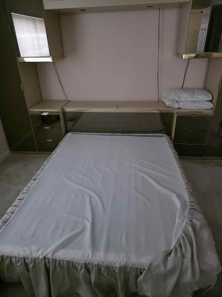 Photo of free Bed, cabinet wall unit very nice (Manassas VA) #3