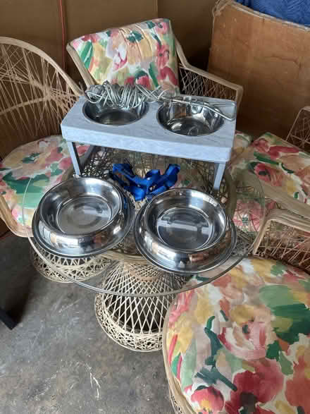 Photo of free Dog Bowls / Harness / Cable & Stake (Fort Lauderdale Sunrise / I-95) #1