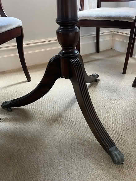 Photo of free Antique Victorian round table (Upper Holloway N19) #2