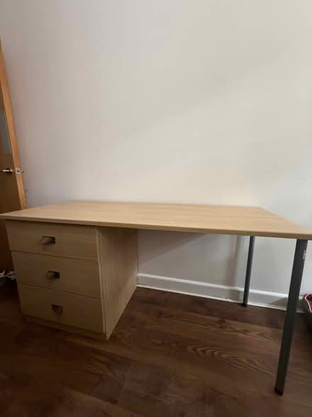 Photo of free Desk including drawers (Silvertown E16) #1