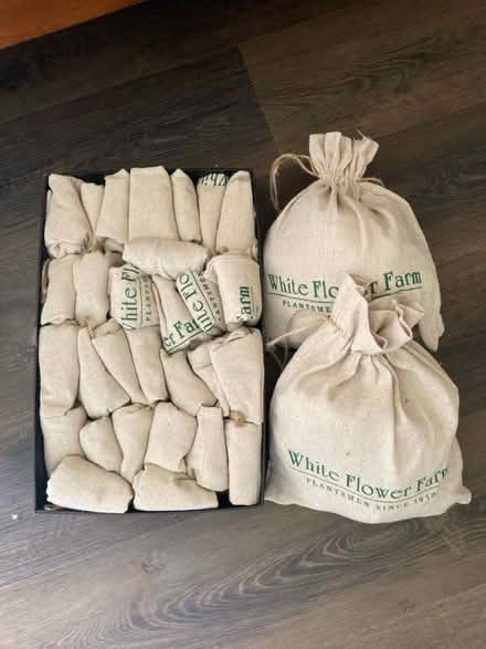 Photo of free Burlap bags for crafting (Nashway Dr & W Maple Rd) #1