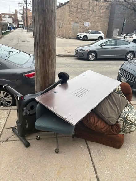 Photo of free Chair, exercise bike, desk top (Jefferson Park) #3