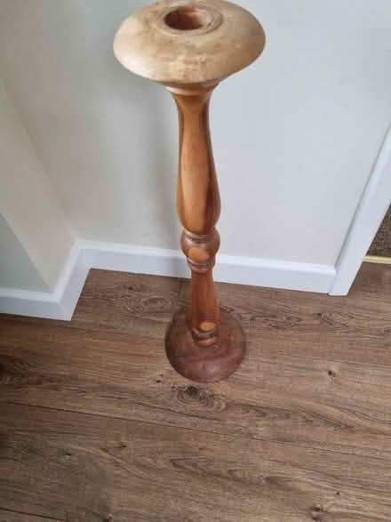 Photo of free Hand made floorstanding candlestick (chichester p) #1