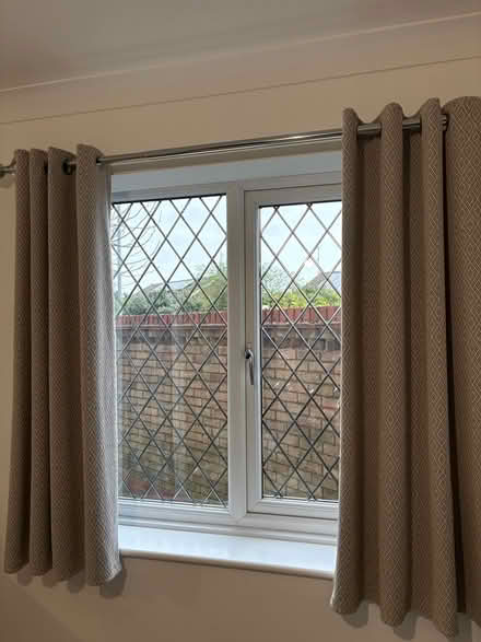 Photo of free Dunelm grey curtains (CM1 Broomfield) #1