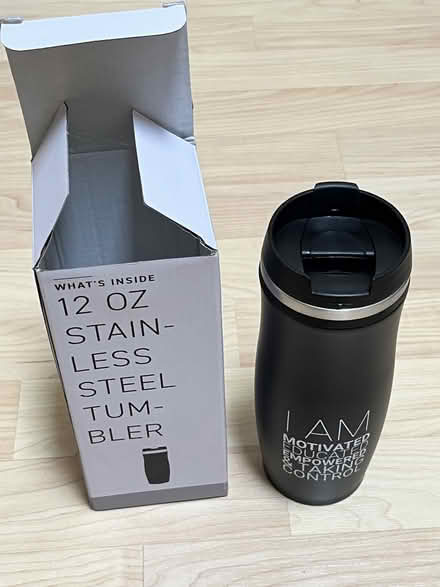 Photo of free Stainless Steel Tumbler (Wolfe & Reed) #1