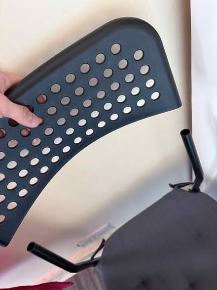 Photo of free Plastic and Metal desk chair (Archway N19) #3