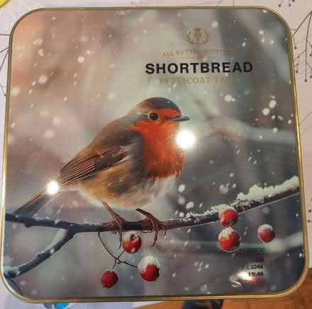 Photo of free Shortbread biscuits in tin (Elmers End BR3) #1