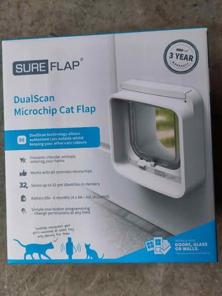 Photo of free Faulty microchip cat flap (Elswick NE4) #1