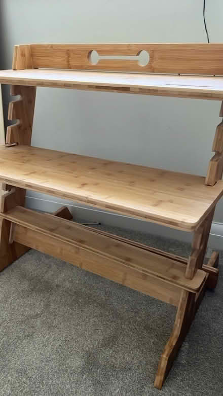 Photo of free Bamboo desk additoon (Charlton OX12) #1