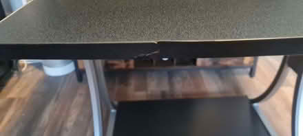 Photo of free Compact Desk with pull out-shelf. W 70.5 cm x D 55.5 cm (Stroud Green N4) #4