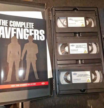 Photo of free The complete avengers and fishing dvd (Great Baddow CM2) #2