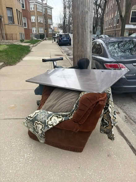 Photo of free Chair, exercise bike, desk top (Jefferson Park) #1
