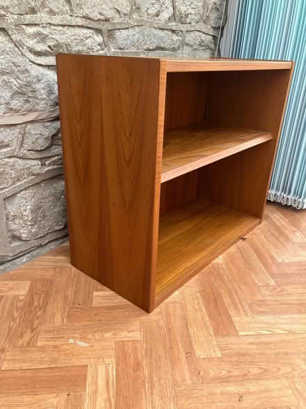 Photo of free Teak Veneer 2-Shelf Wall Unit (Hartington SK17) #2