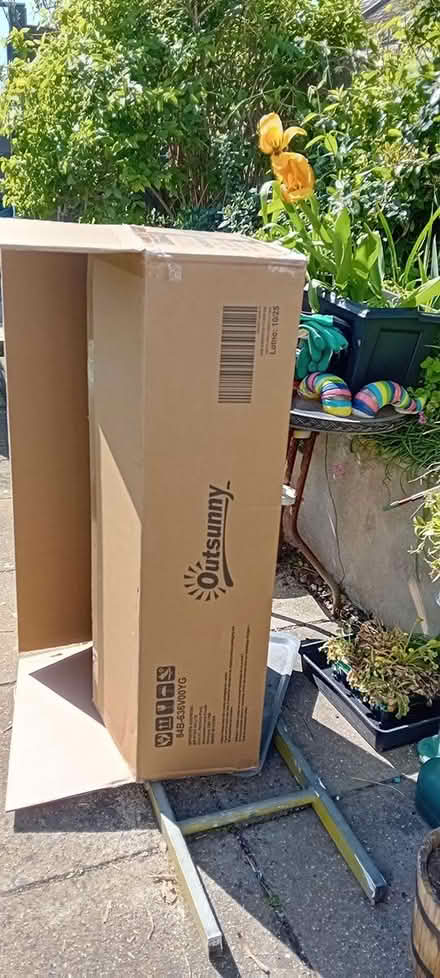 Photo of free Large sturdy cardboard box (Eastbourne BN22 7LP) #2