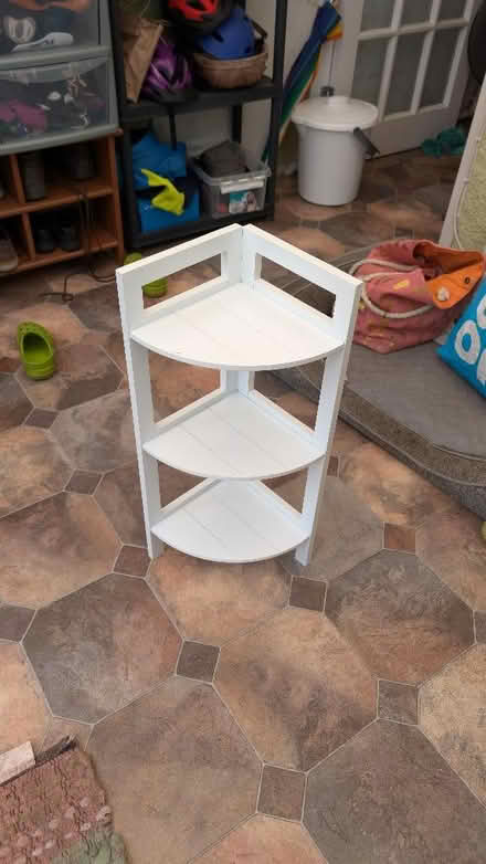Photo of free White corner standing table (Low Hesket CA4) #1
