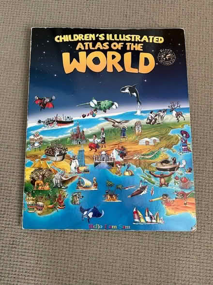 Photo of free Children’s world atlas book (Edenbrook GU51) #1