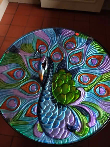 Photo of free Small folding glass topped table (Little Wenlock TF6) #1