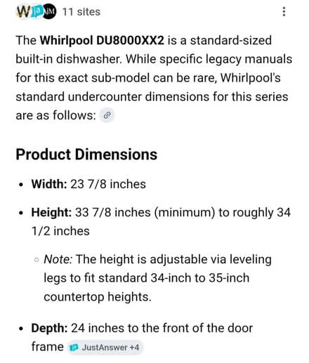 Photo of free Whirlpool dishwasher works fine (Greenbrae) #1