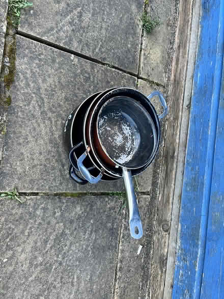 Photo of free Assorted pot pans Water filter (Bearsted, Maidstone. ME15) #1