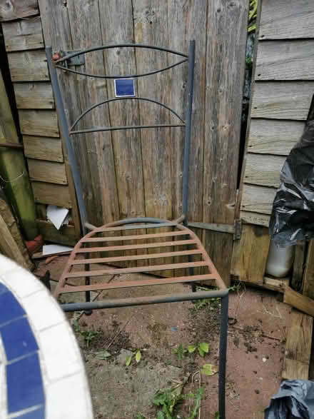 Photo of free Tiled table and 1 matching chairs (Islington N1) #3