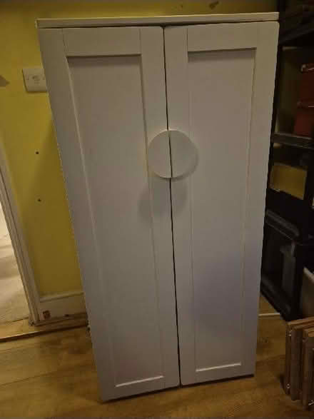 Photo of free Ikea Smastad Childrens Wardrobe, white with frame, 60x42x123 (Eton SL4) #4