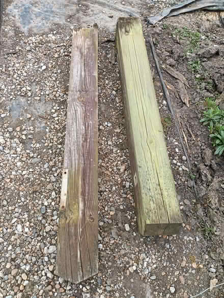 Photo of free Hard wood gate posts (Chalvington BN27) #2