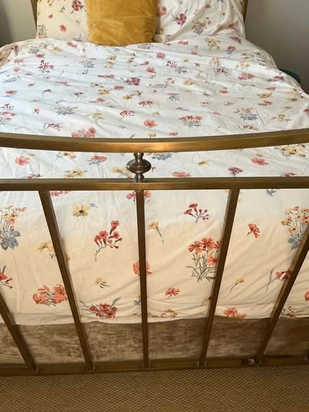 Photo of free Brass bed + Matress (Upper Holloway N19) #4