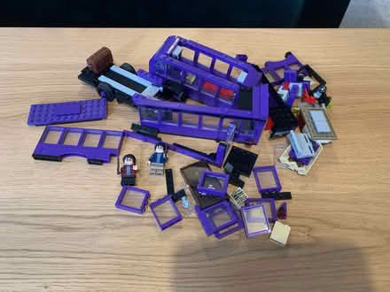 Photo of free Harry Potter night bus lego (West Midlands B31) #1