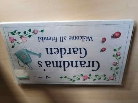 Photo of free Garden sign (Shenley Fields B29) #1