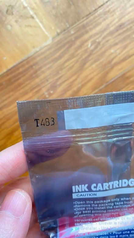 Photo of free T483 ink cartridge for Epson (Philadelphia, 19120) #2