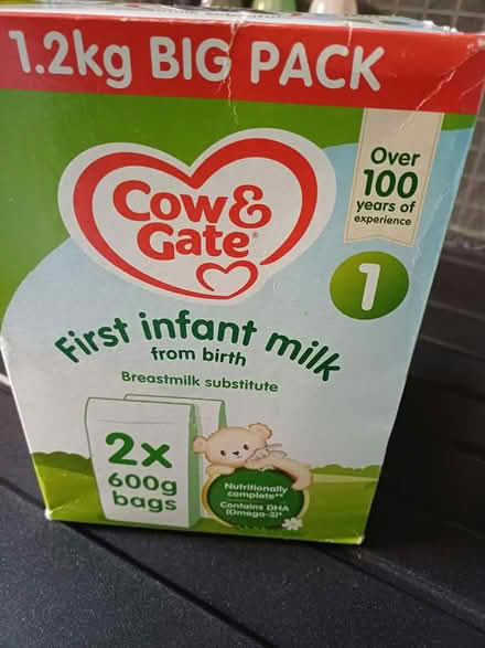 Photo of free Cow & gate first formula milk (Hackney N16) #2